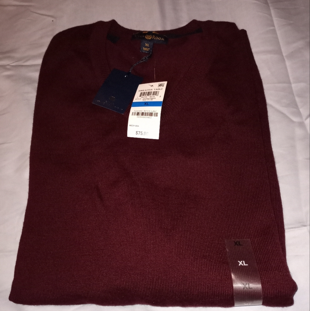 Club Room XL red plum